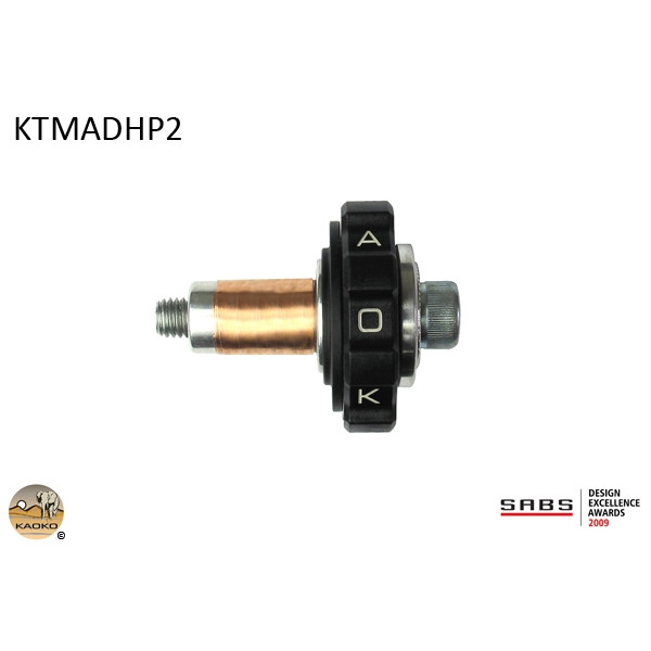 Kaoko Kaoko Throttle Stabilizer for BMW HP2 (all year models). (also for use with Touratech Hand Guards).